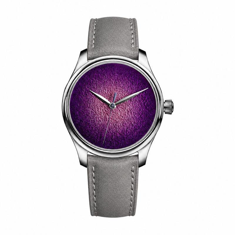 Endeavour Centre Seconds Concept Purple Enamel