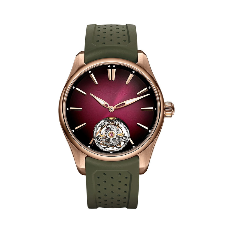 H. Moser & Cie. Pioneer Tourbillon Burgundy
