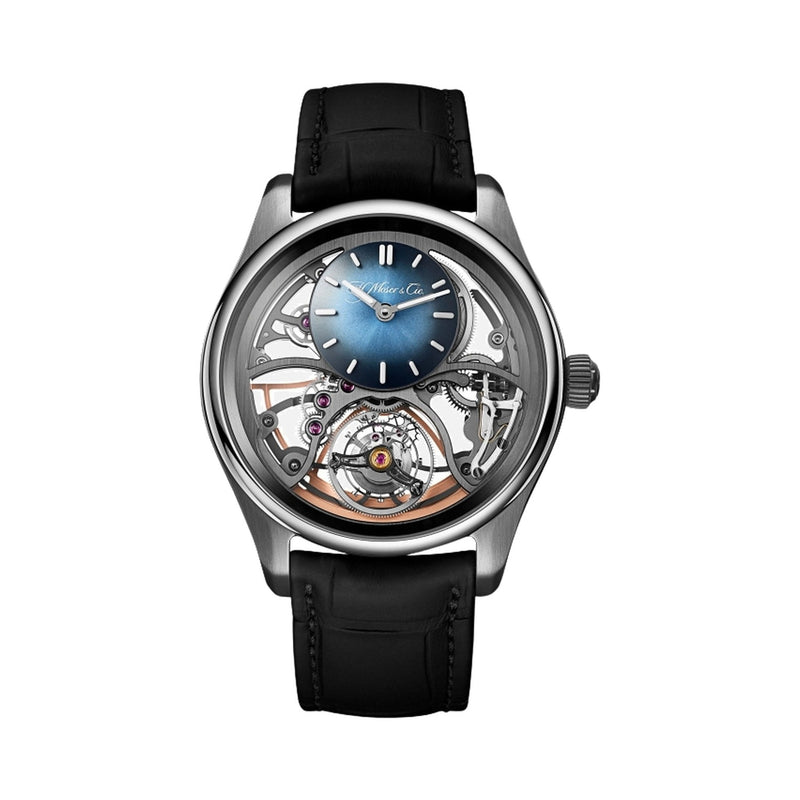H. Moser and Cie. Pioneer Cylindrical Tourbillon Skeleton
