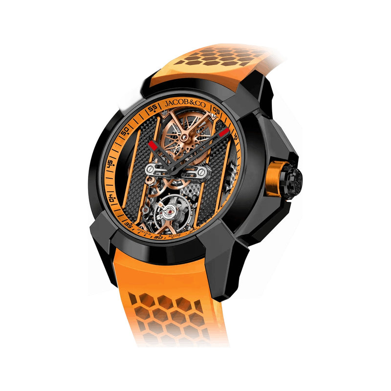 Jacob and Co. Epic X Bridges Orange Strap