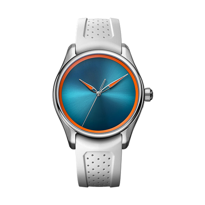 H. Moser and Cie. Pioneer Centre Seconds Spiced Aqua