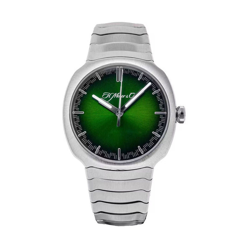 H. Moser and Cie. Streamliner Centre Second Matrix Green MK1