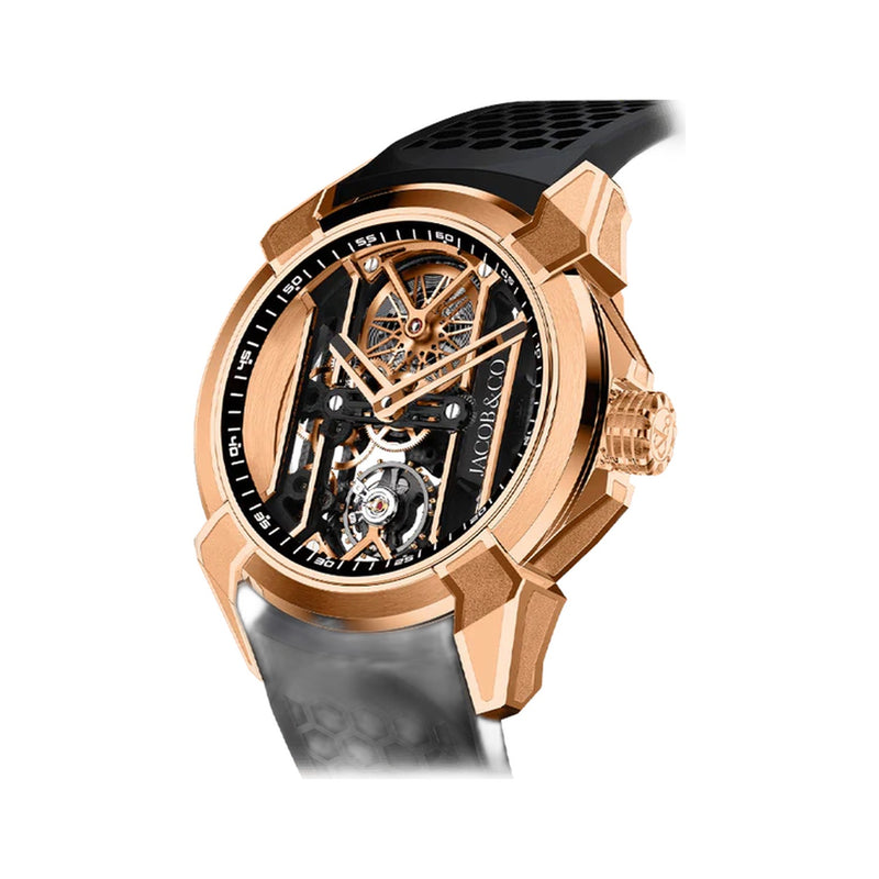 Jacob and Co. Epic X V1 Rose Gold Black
