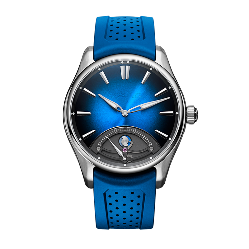 Pioneer Retrograde Seconds Midnight Blue
