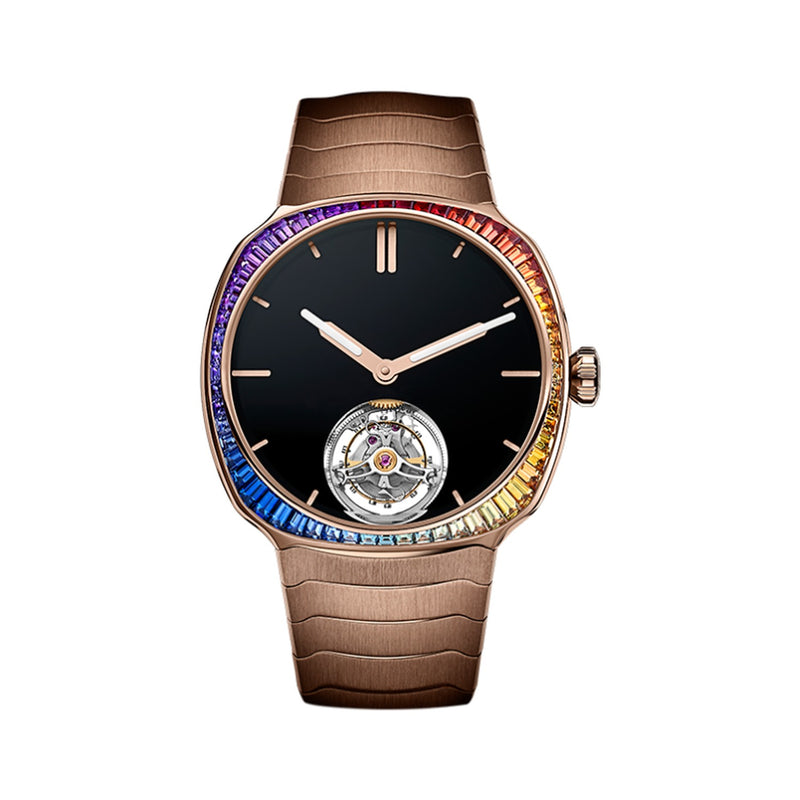 H. Moser and Cie. Streamliner Tourbillon Rainbow
