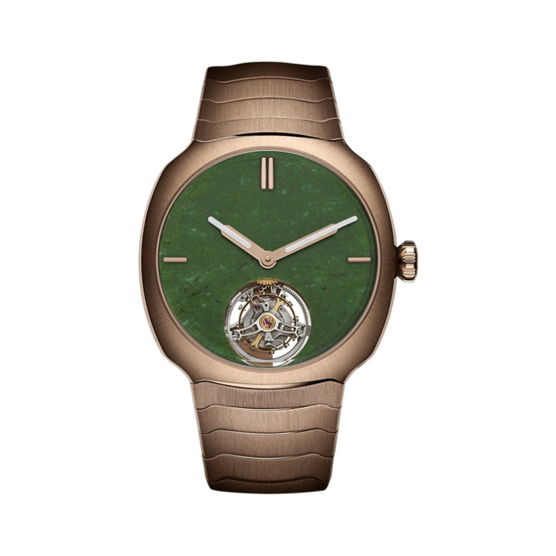 H. Moser and Cie. Streamliner Tourbillon Wyoming Jade