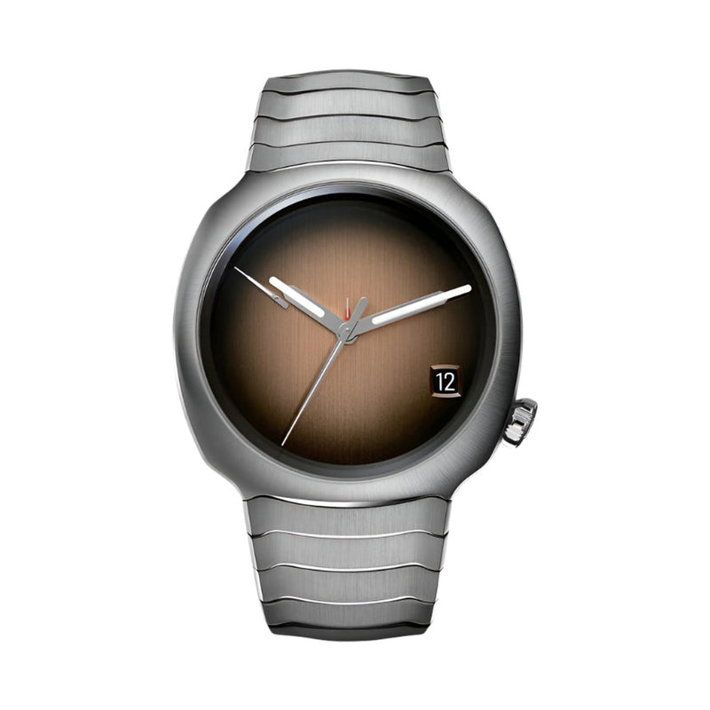 H. Moser and Cie. Streamliner Perpetual Calendar Smoked Salmon