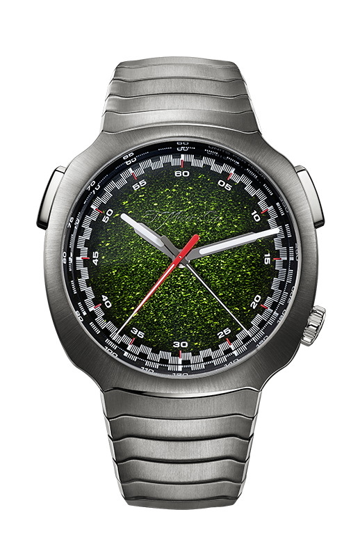 Streamliner Flyback Chronograph Automatic Frosted Matrix Green Fumé