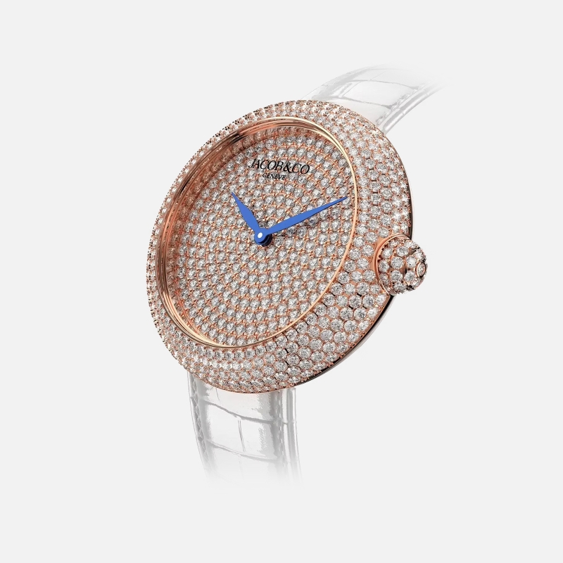 Brilliant Pavé Rose Gold