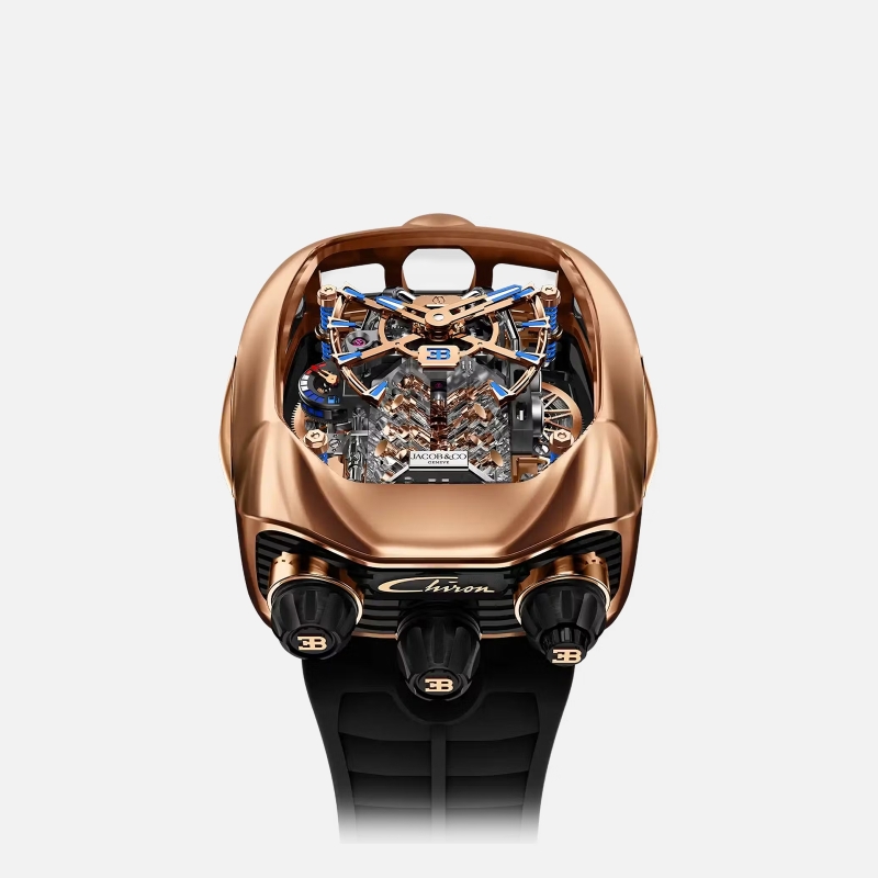 Bugatti Chiron Tourbillon Rose Gold