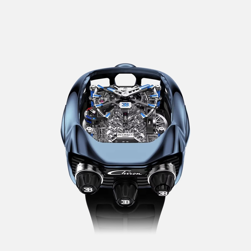 Bugatti Chiron Blue Titanium