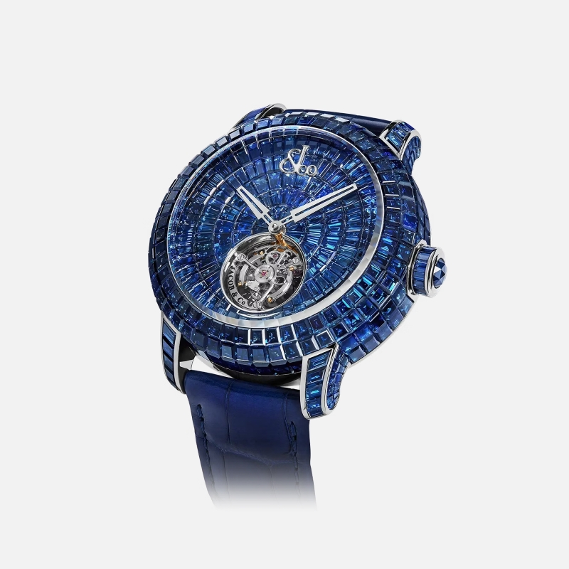 Caviar Tourbillon Blue Sapphires
