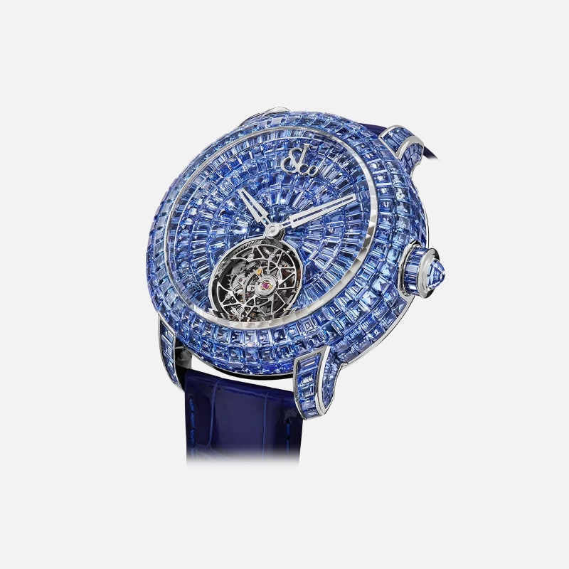Caviar Tourbillon Icy-Blue Sapphires