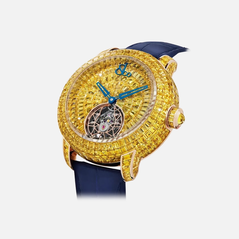 Caviar Tourbillon Yellow Sapphires