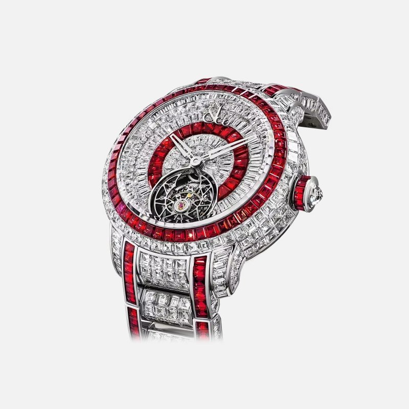 Caviar Tourbillon White Diamonds & Rubies