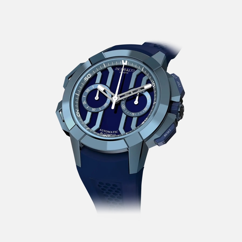 Epic X Chrono 44MM Blue Titanium