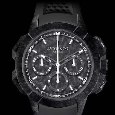 EPIC X CHRONO 44MM TRI-COMPAX  Black