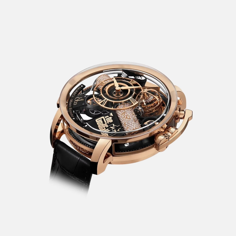 Opera Godfather Minute Repeater Rose Gold and Diamond Barrels