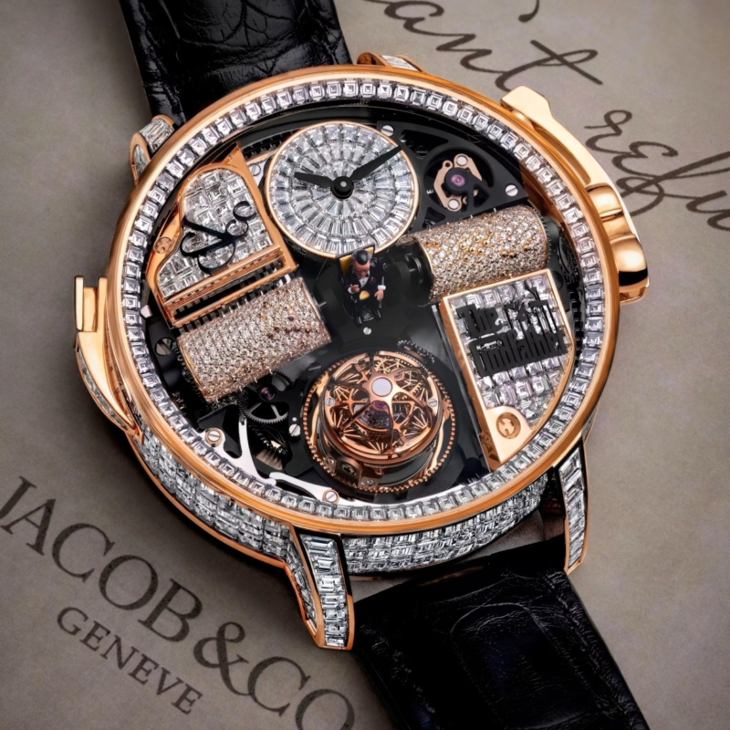 Opera Godfather Baguette Rose Gold